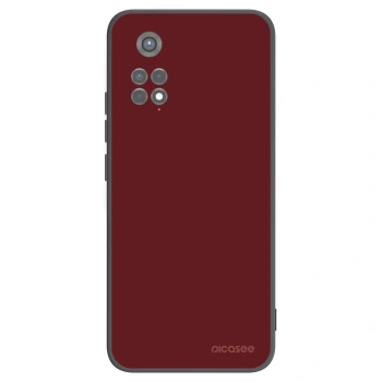Picasee Μαύρη θήκη σιλικόνης για Xiaomi Redmi Note 11S 5G - Red Bliss