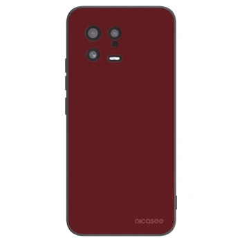 Picasee Μαύρη θήκη σιλικόνης για Xiaomi 13 - Red Bliss