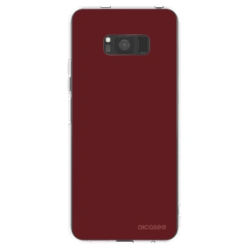 Picasee διαφανής θήκη σιλικόνης Samsung Galaxy S8 G950F - Red Bliss
