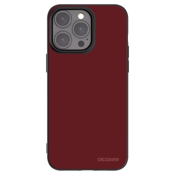 Picasee Μαύρη θήκη σιλικόνης για Apple iPhone 15 Pro Max - Red Bliss