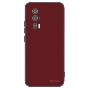 Picasee Μαύρη θήκη σιλικόνης για Xiaomi Poco F5 Pro 5G - Red Bliss