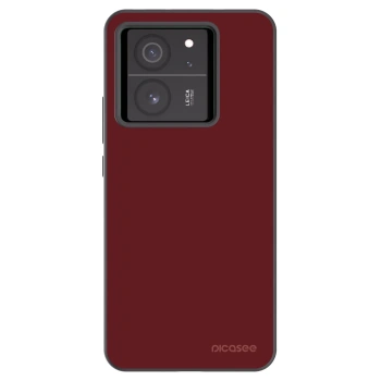 Picasee Μαύρη θήκη σιλικόνης για Xiaomi 13T Pro - Red Bliss