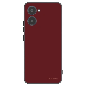 Picasee Μαύρη θήκη σιλικόνης για Realme 10 4G - Red Bliss
