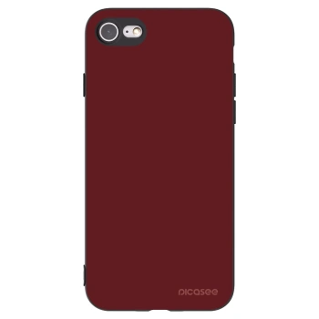Picasee Μαύρη θήκη σιλικόνης για Apple iPhone 7 - Red Bliss