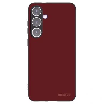 Picasee Μαύρη θήκη σιλικόνης για Samsung Galaxy S24+ S926B 5G - Red Bliss