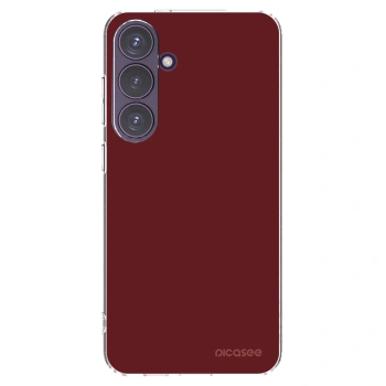 Picasee διαφανής θήκη σιλικόνης Samsung Galaxy S24+ S926B 5G - Red Bliss