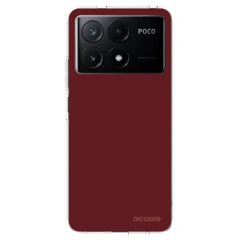 Picasee διαφανής θήκη σιλικόνης Xiaomi Poco X6 Pro - Red Bliss