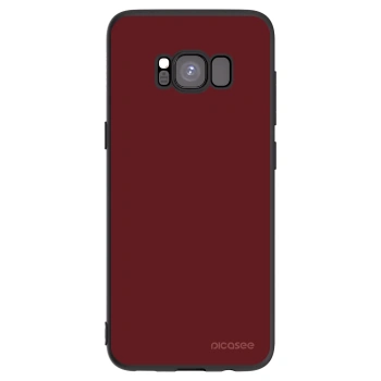 Picasee Μαύρη θήκη σιλικόνης για Samsung Galaxy S8 G950F - Red Bliss
