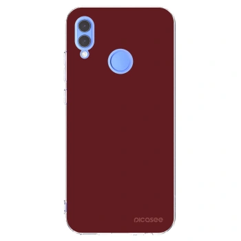Picasee διαφανής θήκη σιλικόνης Huawei P Smart 2019 - Red Bliss