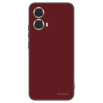 Picasee Μαύρη θήκη σιλικόνης για Motorola Moto G85 - Red Bliss