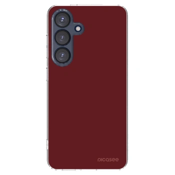 Picasee διαφανής θήκη σιλικόνης Samsung Galaxy S25 5G - Red Bliss