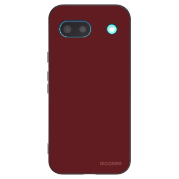 Picasee Μαύρη θήκη σιλικόνης για Google Pixel 8a - Red Bliss