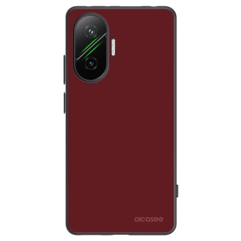 Picasee Μαύρη θήκη σιλικόνης για Xiaomi Poco F7 Pro 5G - Red Bliss