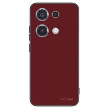Picasee Μαύρη θήκη σιλικόνης για Xiaomi Redmi Note 14S - Red Bliss