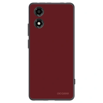 Picasee Μαύρη θήκη σιλικόνης για Motorola Moto E14 - Red Bliss