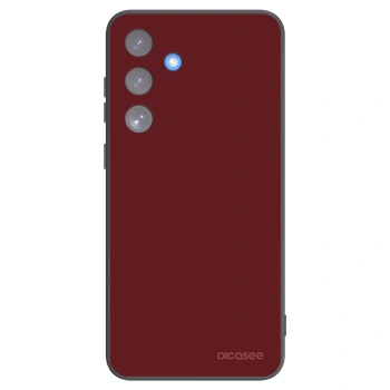 Picasee Μαύρη θήκη σιλικόνης για Samsung Galaxy S25 FE 5G - Red Bliss
