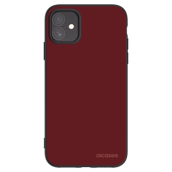 Picasee Μαύρη θήκη σιλικόνης για Apple iPhone 11 - Red Bliss