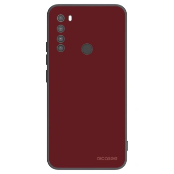 Picasee Μαύρη θήκη σιλικόνης για Xiaomi Redmi Note 8 - Red Bliss