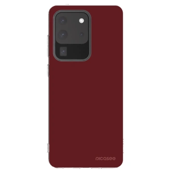 Picasee διαφανής θήκη σιλικόνης Samsung Galaxy S20 Ultra 5G G988F - Red Bliss