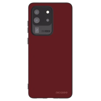 Picasee Μαύρη θήκη σιλικόνης για Samsung Galaxy S20 Ultra 5G G988F - Red Bliss