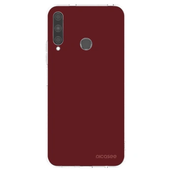 Picasee διαφανής θήκη σιλικόνης Huawei P40 Lite E - Red Bliss
