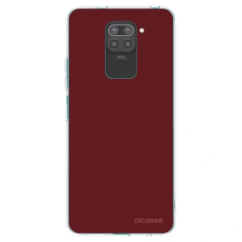Picasee Μαύρη θήκη σιλικόνης για Xiaomi Redmi Note 9 - Red Bliss