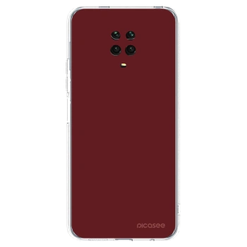 Picasee διαφανής θήκη σιλικόνης Xiaomi Redmi Note 9S - Red Bliss