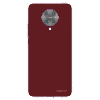 Picasee διαφανής θήκη σιλικόνης Xiaomi Poco F2 Pro - Red Bliss