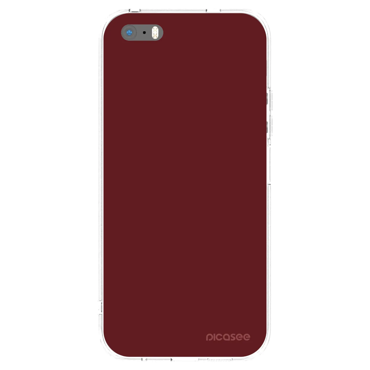 Picasee διαφανής θήκη σιλικόνης Apple iPhone 6 Plus/6S Plus - Red Bliss