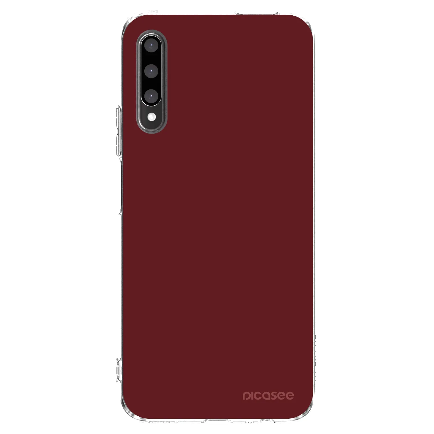 Picasee διαφανής θήκη σιλικόνης Honor 9X Pro - Red Bliss