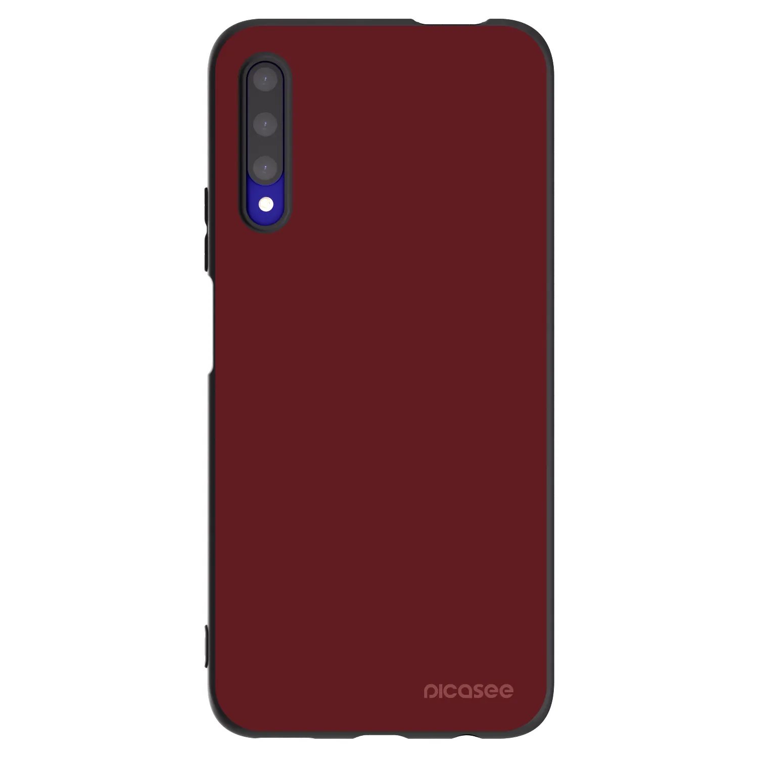 Picasee Μαύρη θήκη σιλικόνης για Honor 9X Pro - Red Bliss