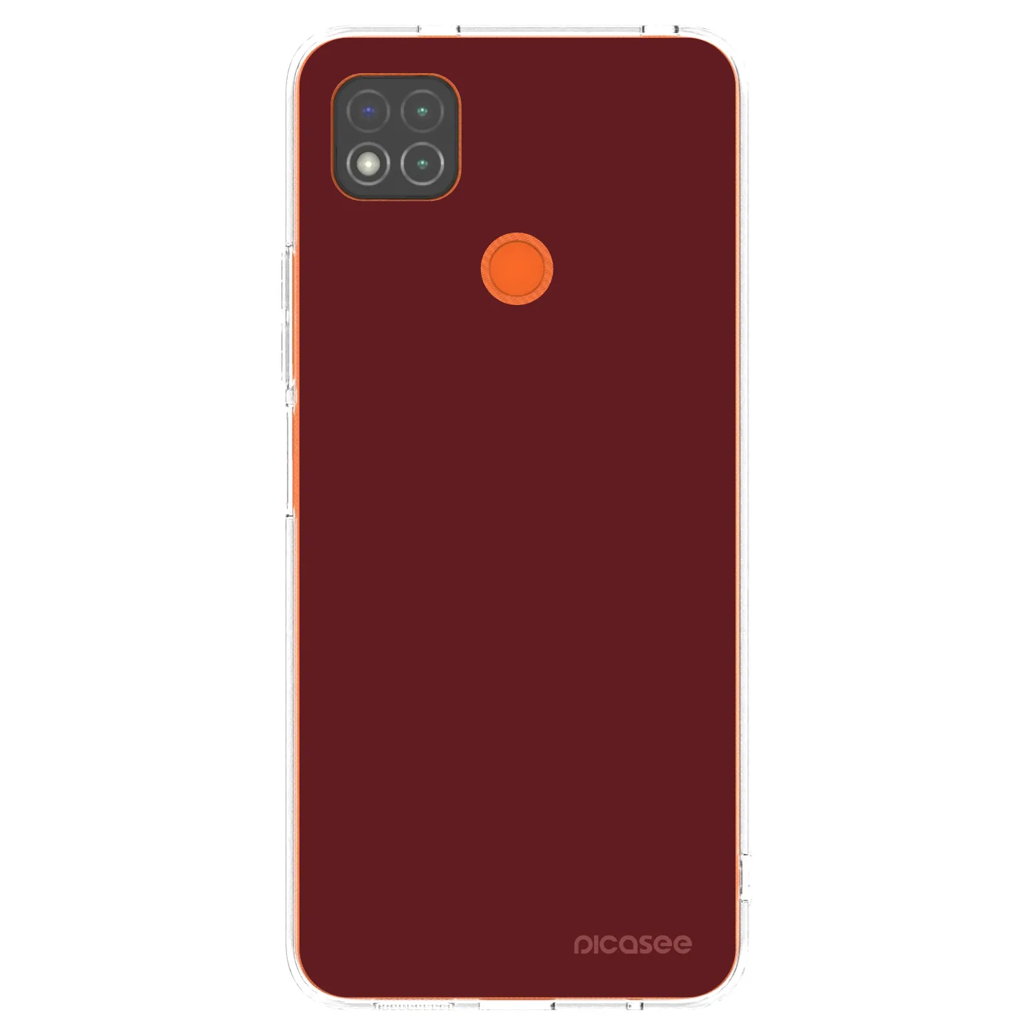 Picasee διαφανής θήκη σιλικόνης Xiaomi Redmi 9C - Red Bliss