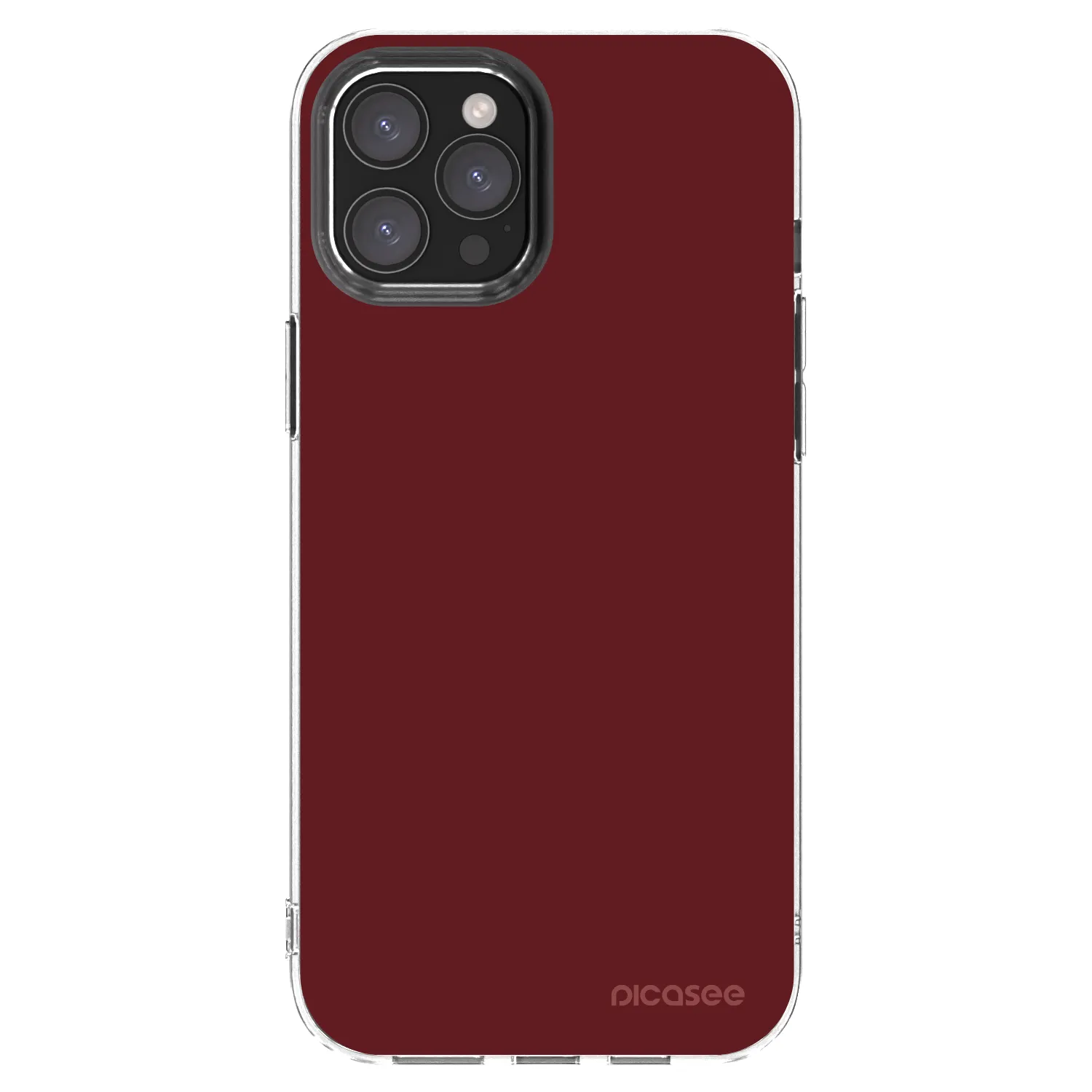 Picasee διαφανής θήκη σιλικόνης Apple iPhone 12 Pro Max - Red Bliss