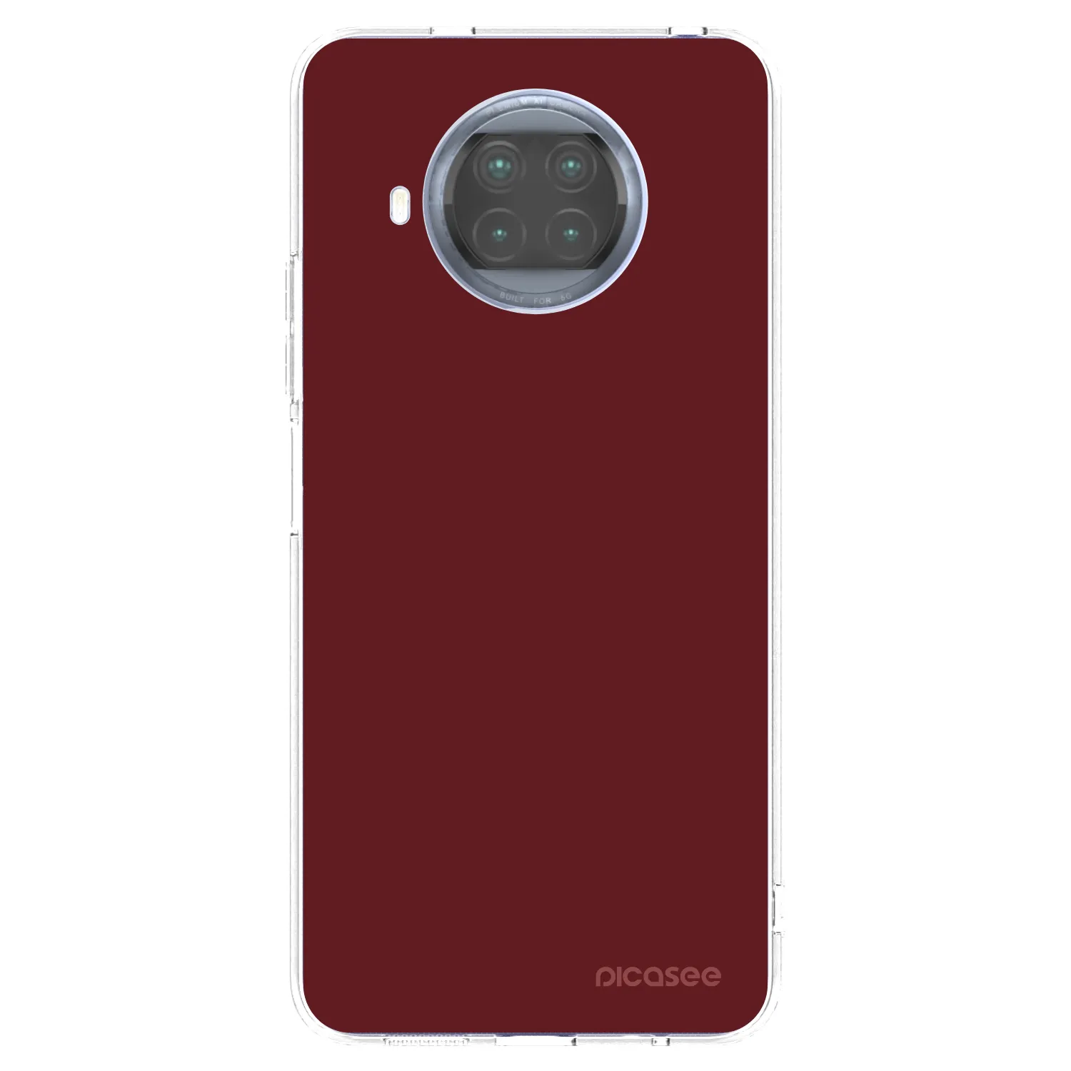 Picasee διαφανής θήκη σιλικόνης Xiaomi Mi 10T Lite - Red Bliss