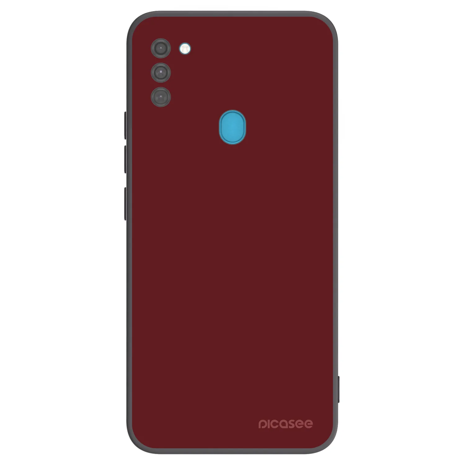 Picasee Μαύρη θήκη σιλικόνης για Samsung Galaxy M11 - Red Bliss