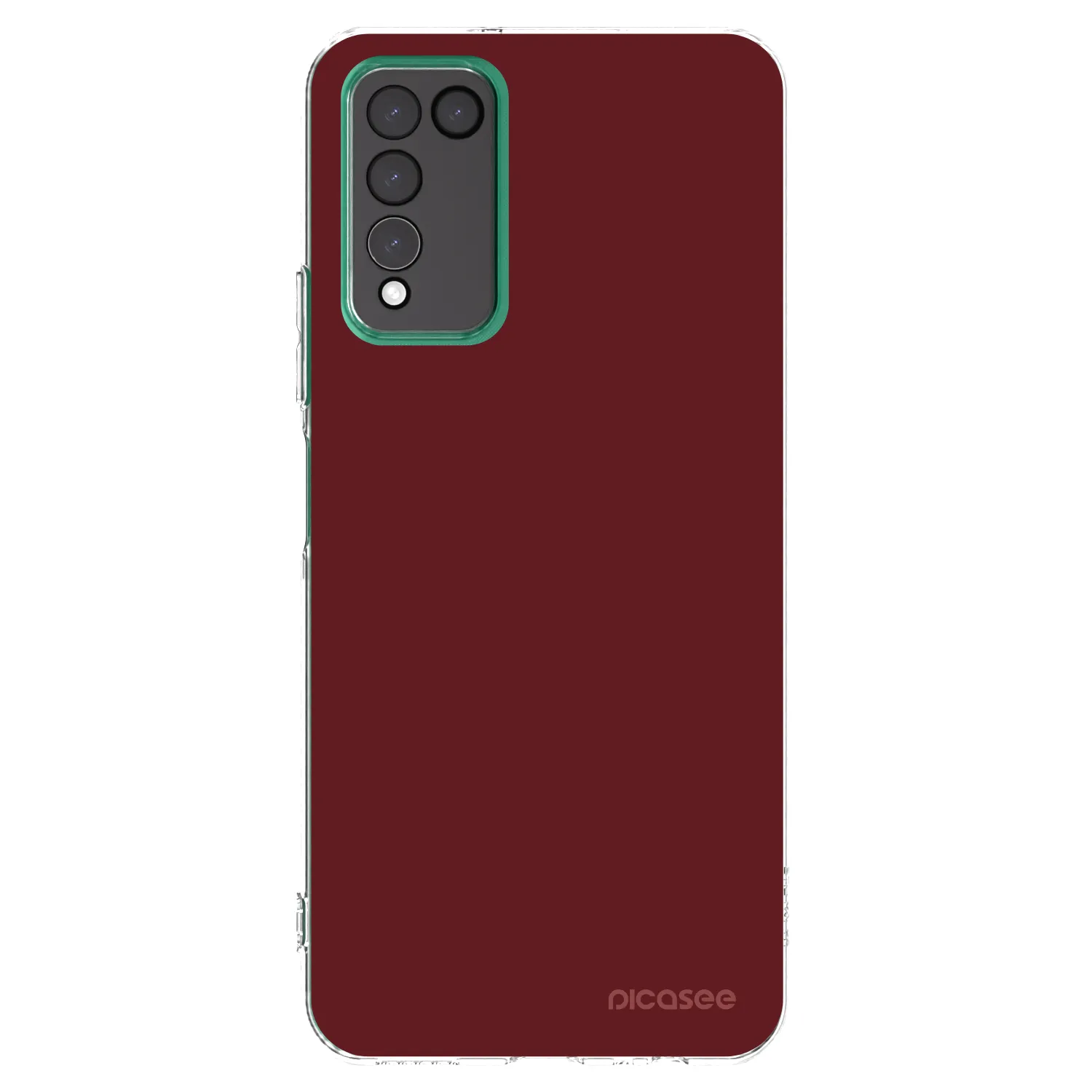Picasee διαφανής θήκη σιλικόνης Honor 10X Lite - Red Bliss
