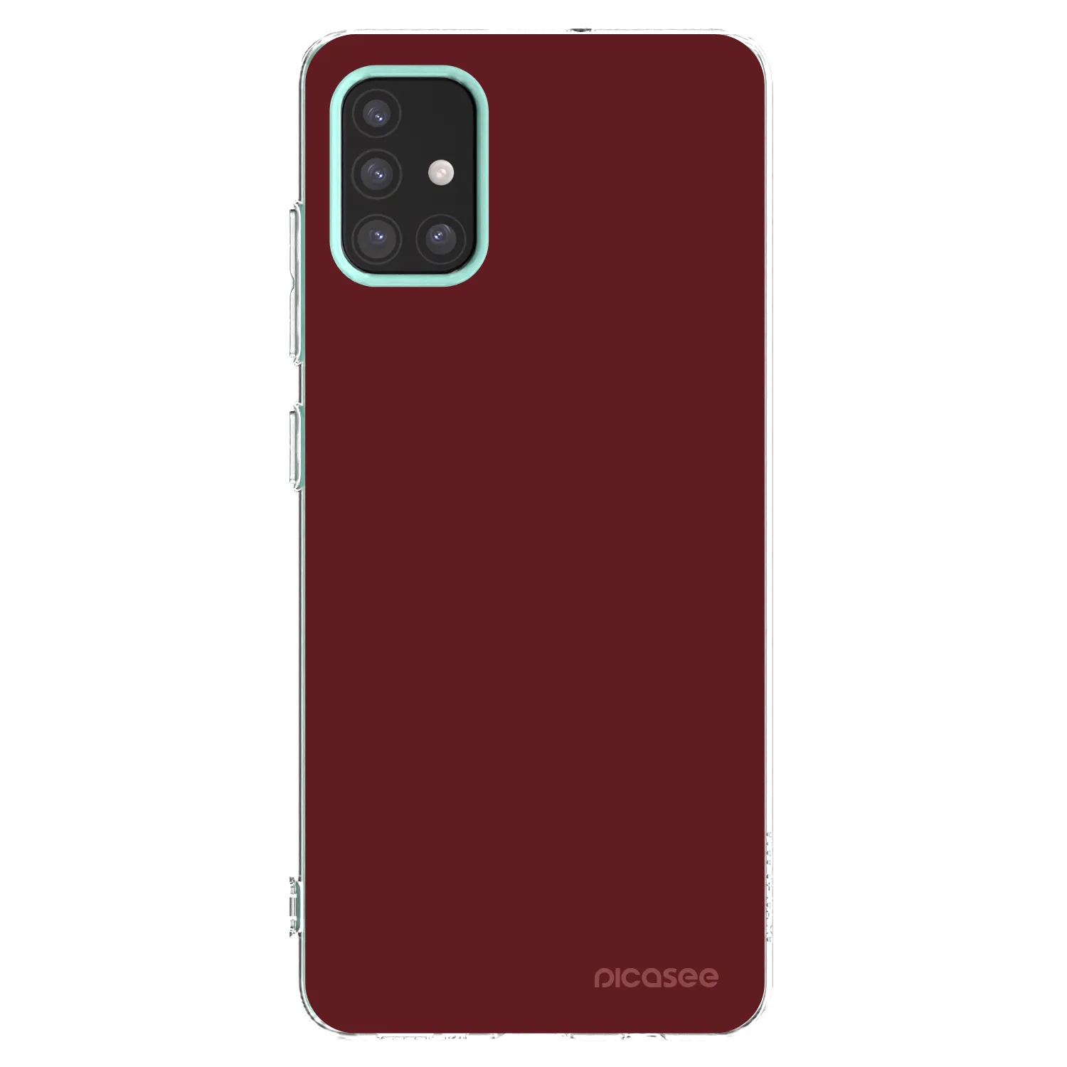 Picasee διαφανής θήκη σιλικόνης Samsung Galaxy M31s - Red Bliss