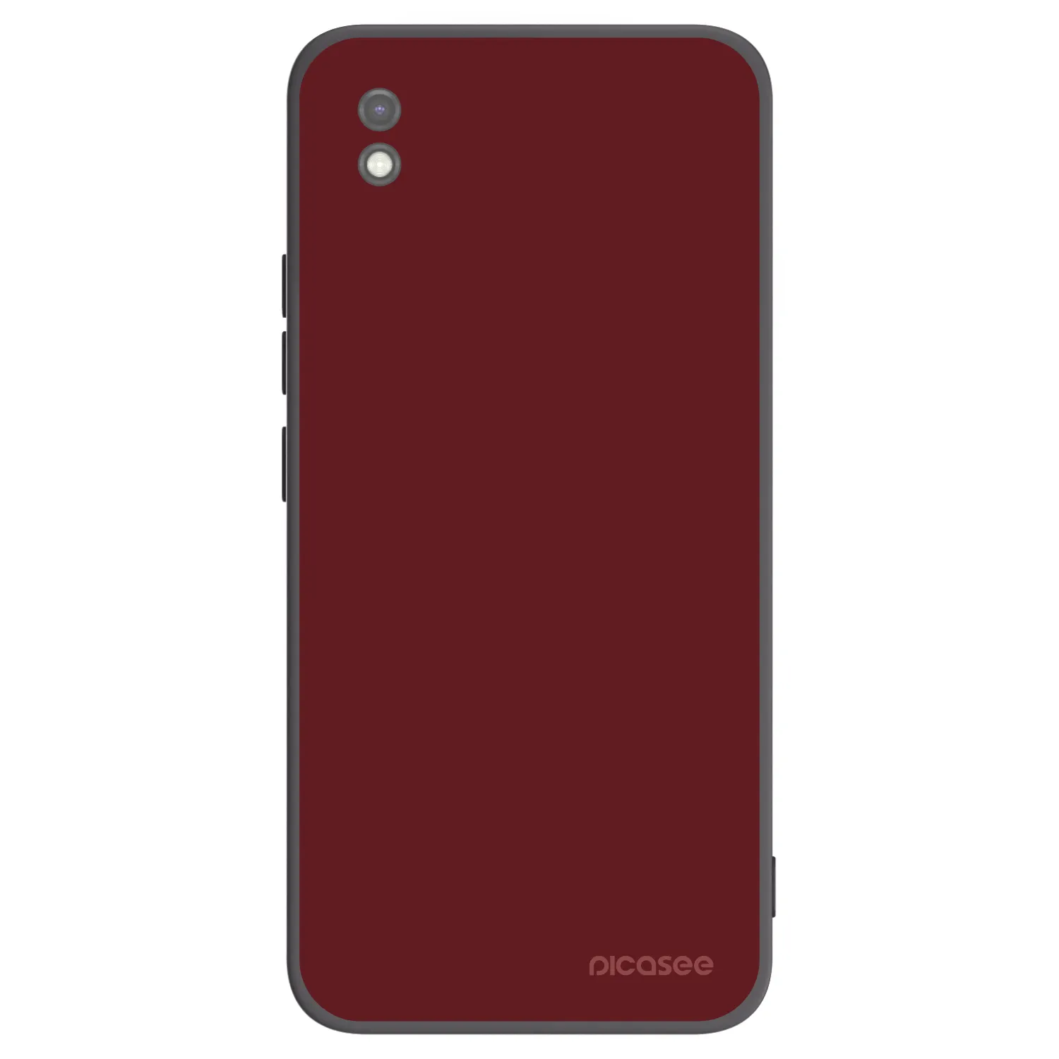 Picasee Μαύρη θήκη σιλικόνης για Xiaomi Redmi 9AT - Red Bliss