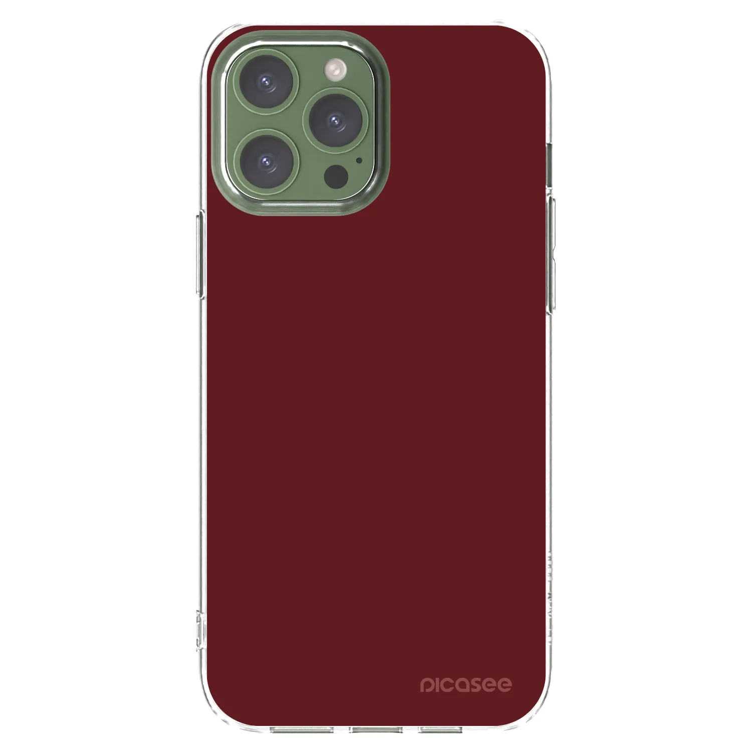 Picasee διαφανής θήκη σιλικόνης Apple iPhone 13 Pro Max - Red Bliss