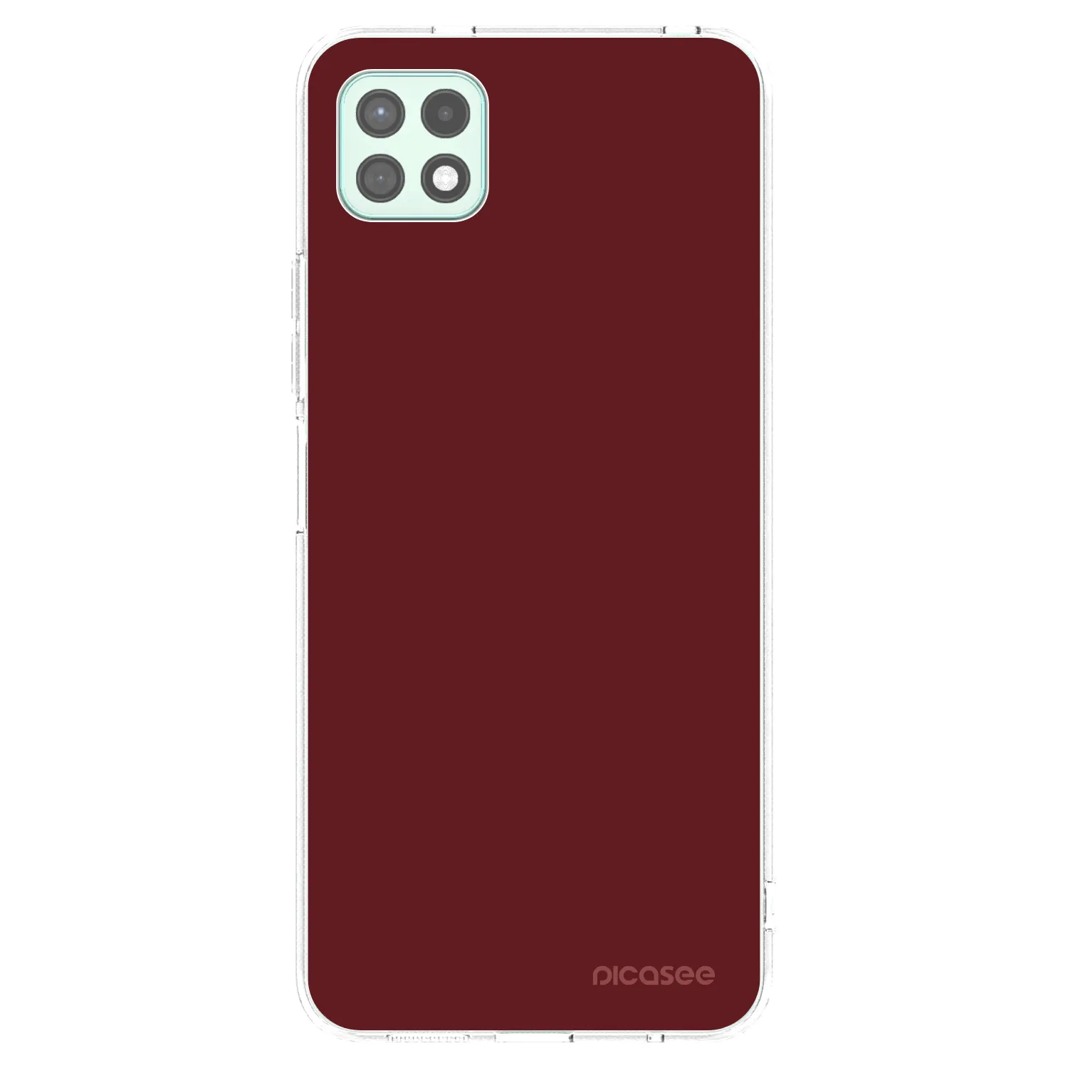 Picasee διαφανής θήκη σιλικόνης Samsung Galaxy A22 A226B 5G - Red Bliss