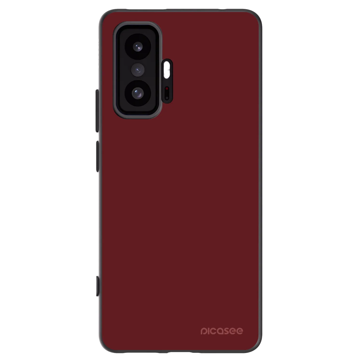 Picasee Μαύρη θήκη σιλικόνης για Xiaomi 11T - Red Bliss