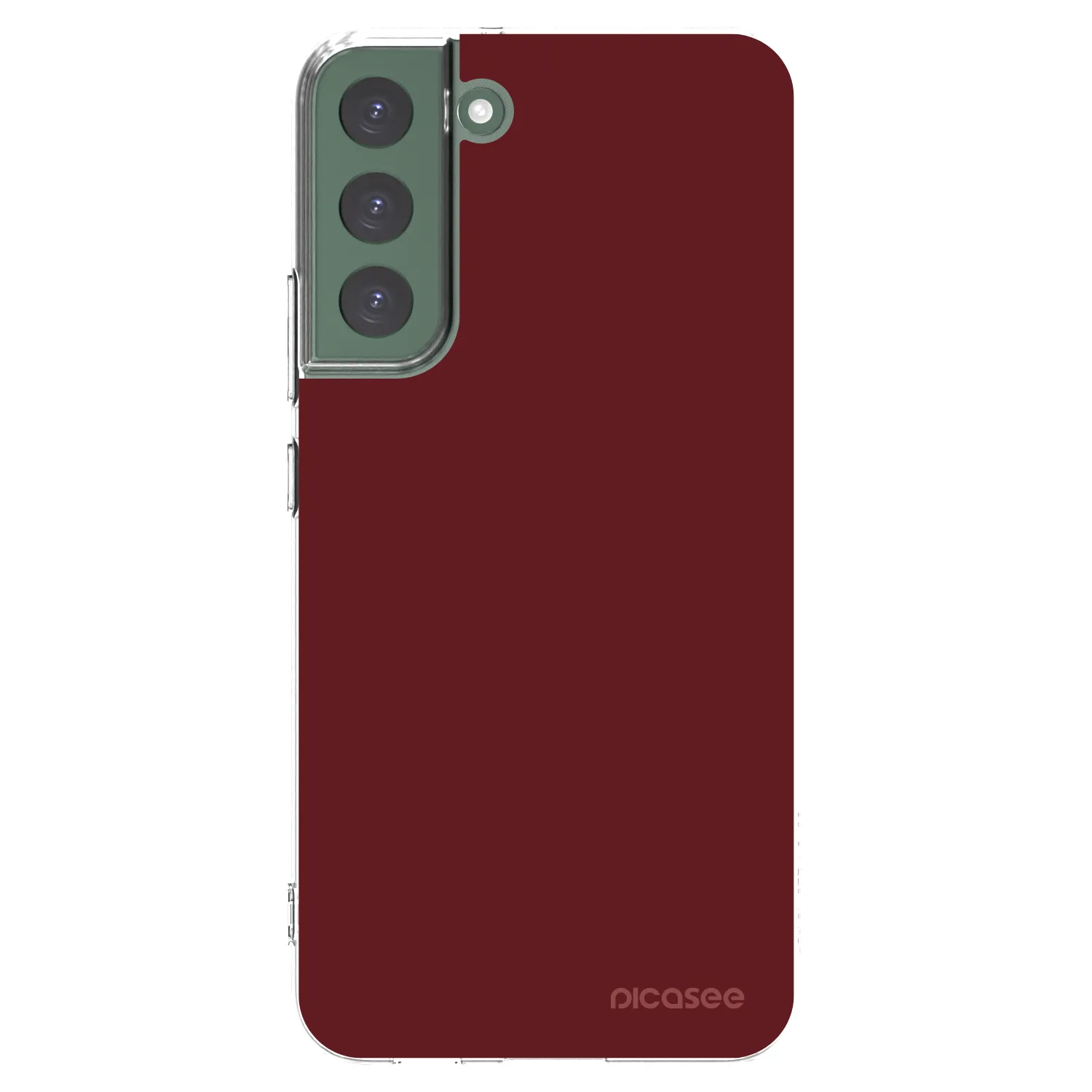 Picasee διαφανής θήκη σιλικόνης Samsung Galaxy S22+ 5G - Red Bliss