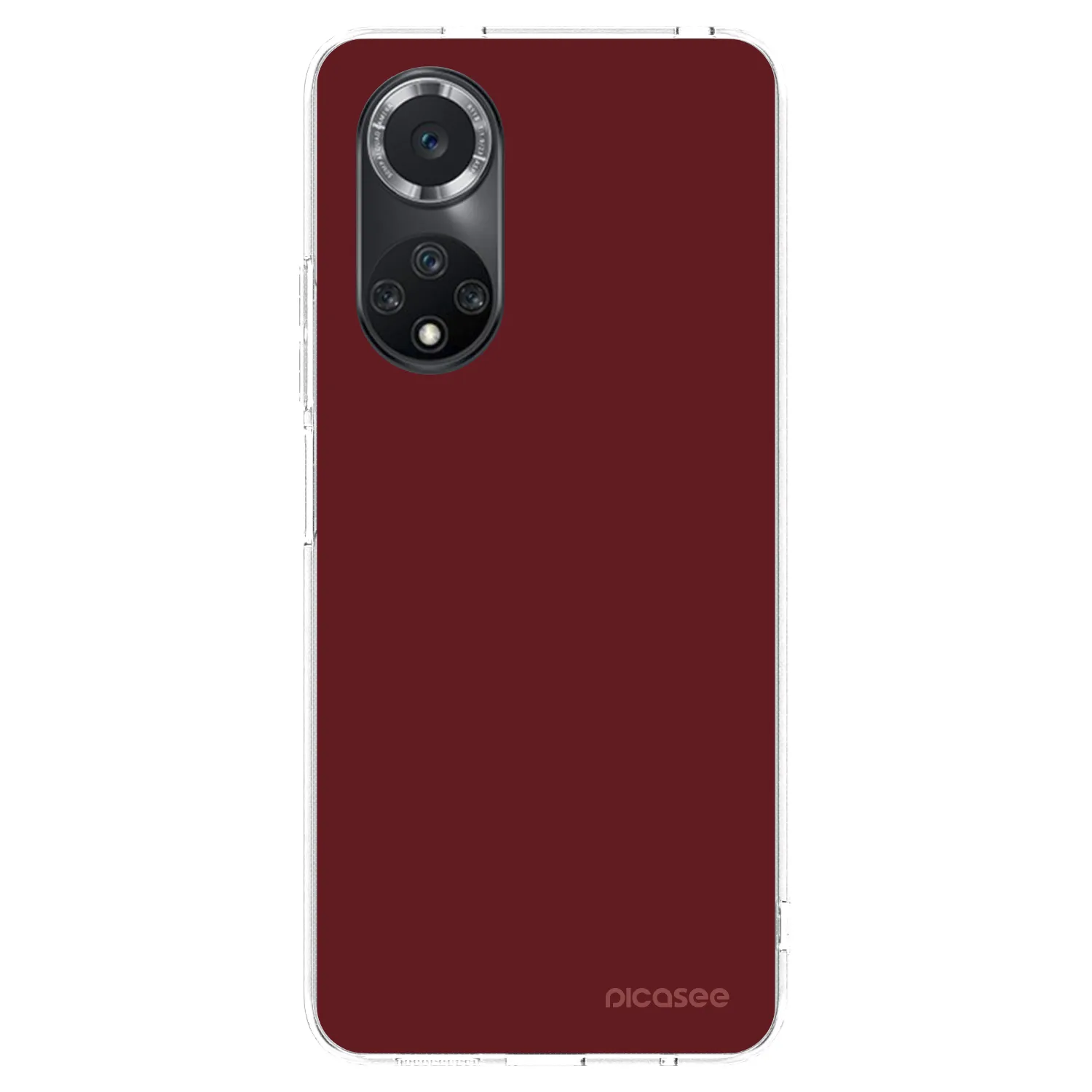 Picasee διαφανής θήκη σιλικόνης Huawei Nova 9 SE - Red Bliss