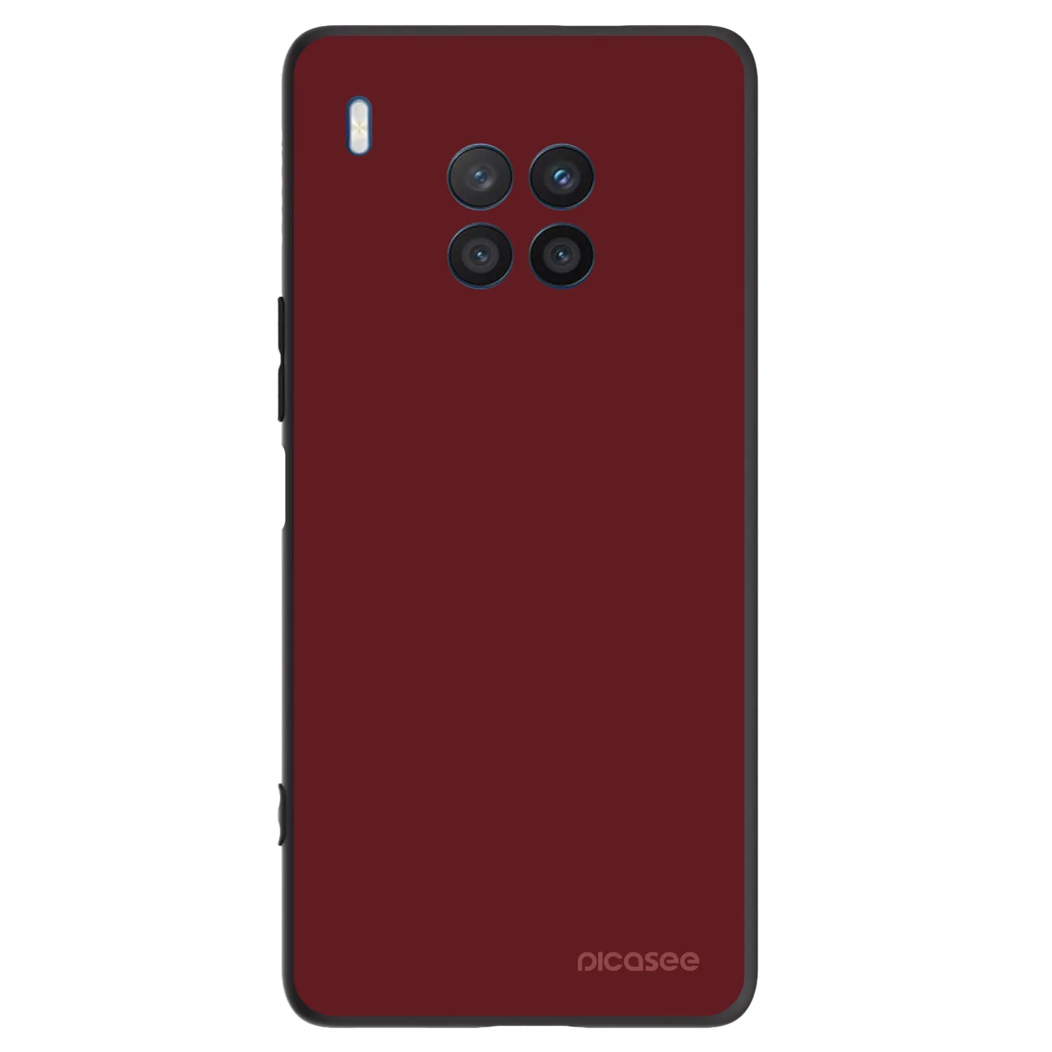 Picasee Μαύρη θήκη σιλικόνης για Honor 50 Lite - Red Bliss