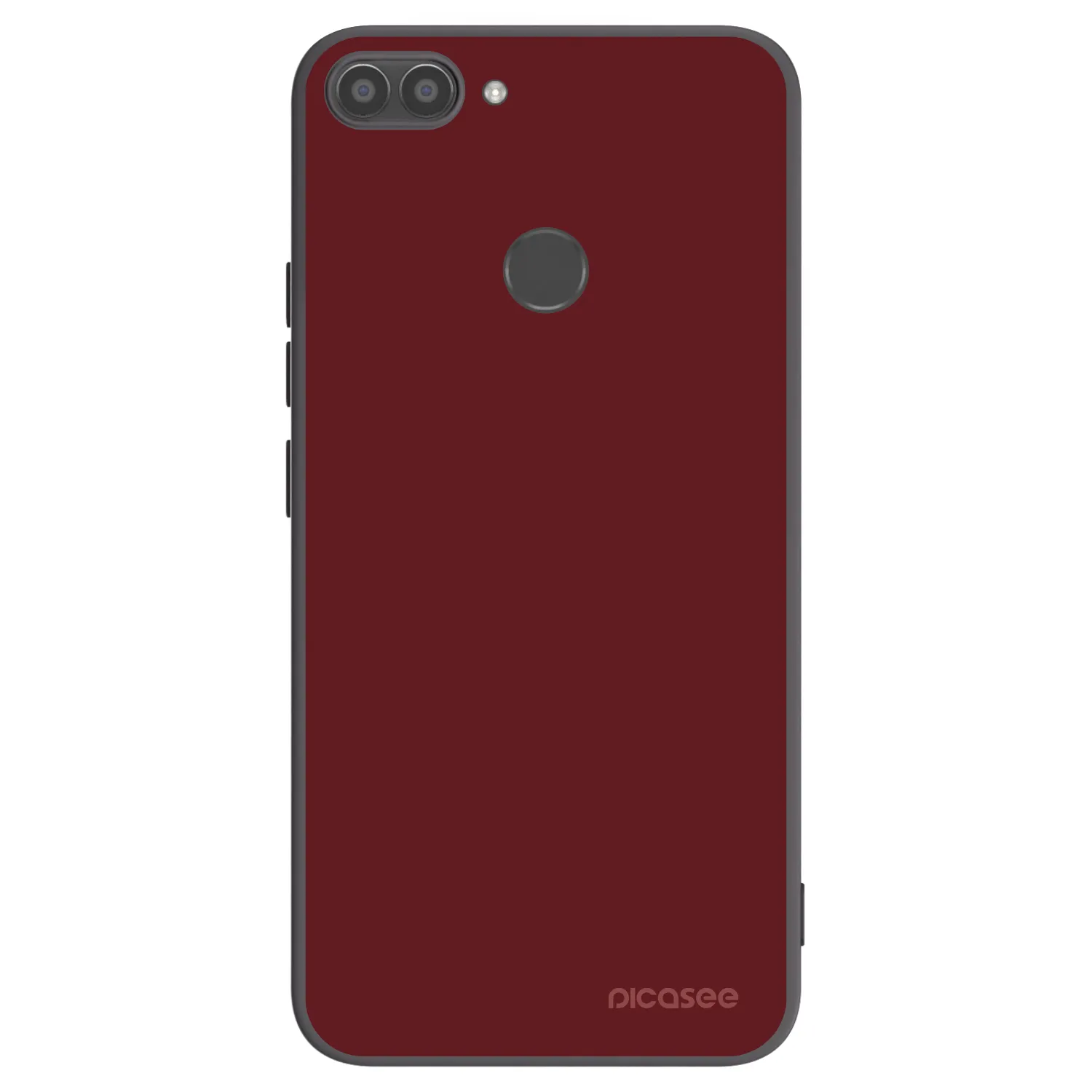 Picasee Μαύρη θήκη σιλικόνης για Huawei P Smart - Red Bliss