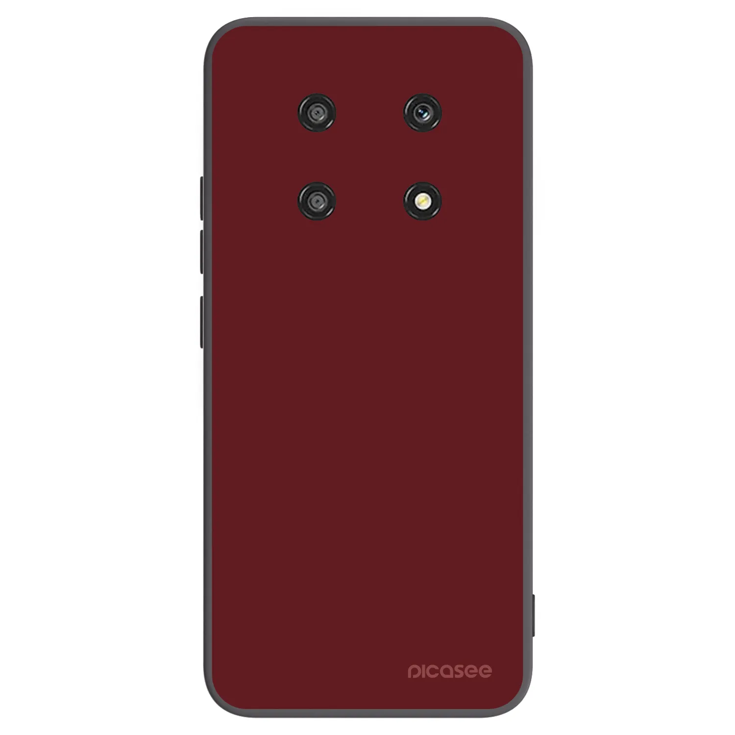 Picasee Μαύρη θήκη σιλικόνης για Honor Magic4 Lite 5G - Red Bliss