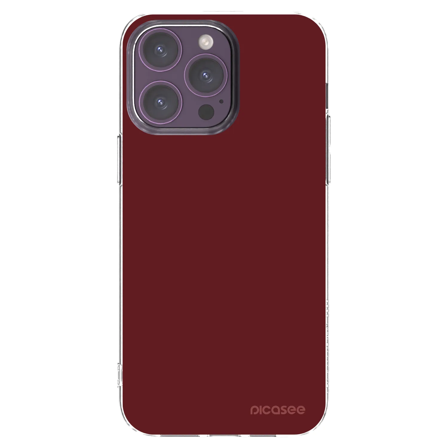 Picasee διαφανής θήκη σιλικόνης Apple iPhone 14 Pro Max - Red Bliss