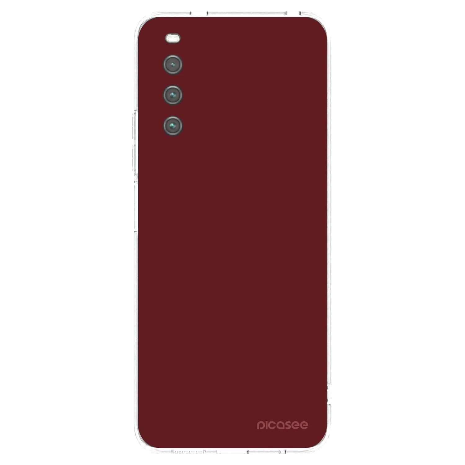 Picasee διαφανής θήκη σιλικόνης Sony Xperia 10 IV 5G - Red Bliss