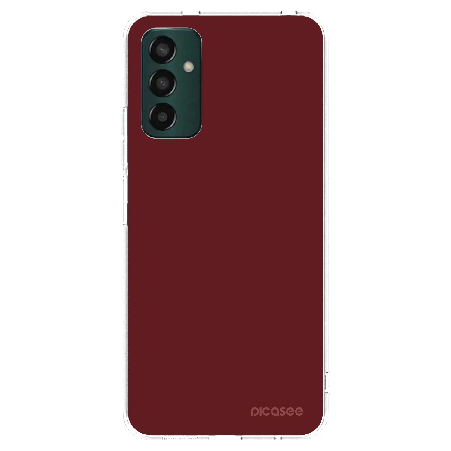 Picasee διαφανής θήκη σιλικόνης Samsung Galaxy M13 M135F - Red Bliss