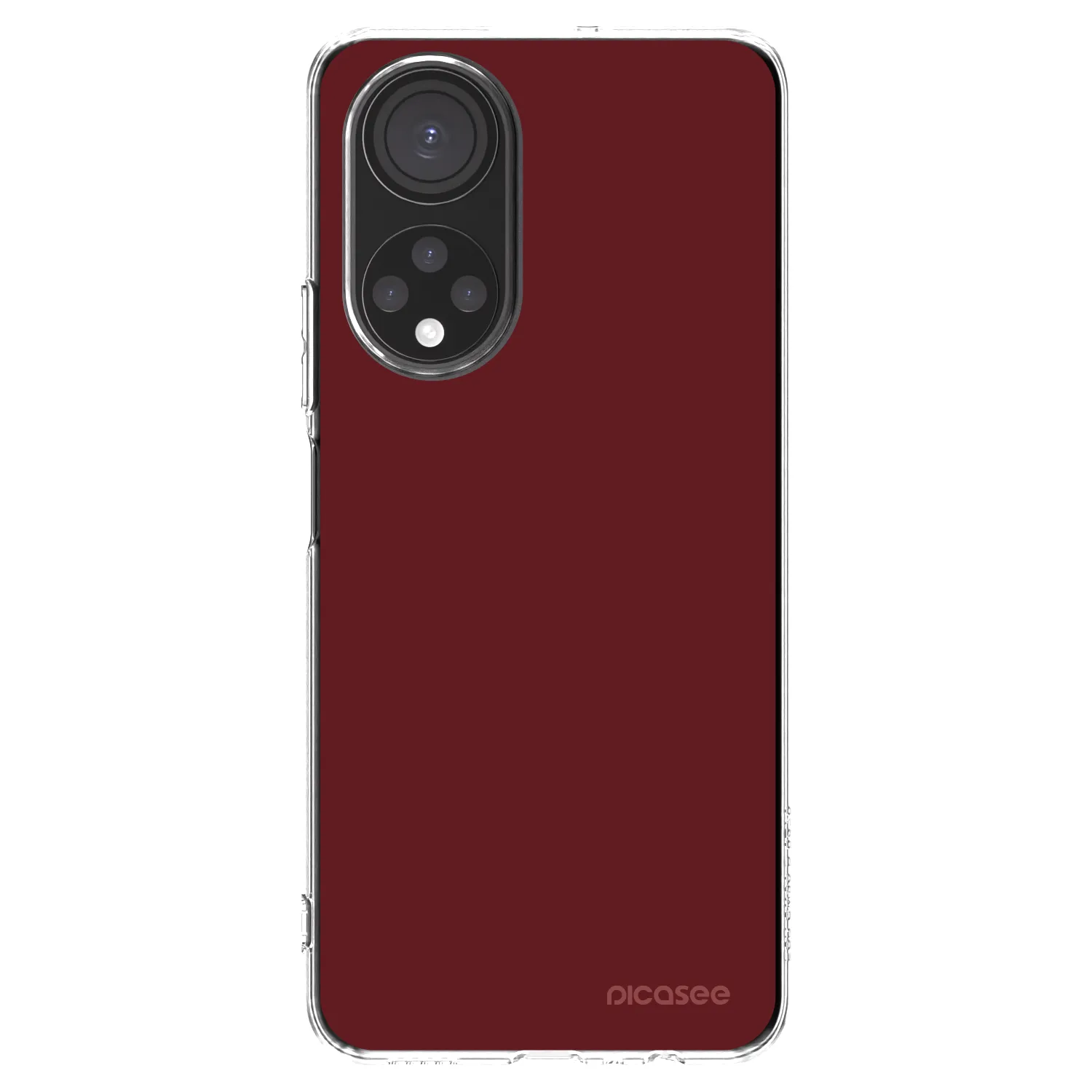 Picasee διαφανής θήκη σιλικόνης Honor X7 - Red Bliss